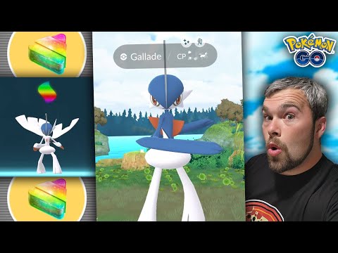 Shiny Mega Gallade Raid Day! Over 50 Raids Completed! (Pokémon GO)