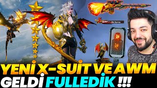 YENİ X-SUİT VE AWM GELDİ !! FULLEDİK - DRAVİON X-SUİT PUBG Mobile