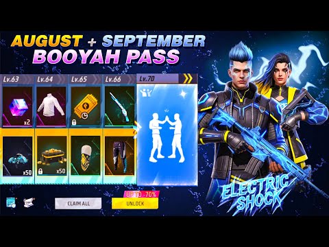 Next Booyah Pass Free Fire | August Booyah Pass,September Booyah Pass Review 🤯🥳| free fire new event