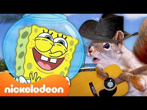 سبونجبوب على اليابسة لمدة 10 دقائق متواصلة | سبونج بوب | Nickelodeon Arabia