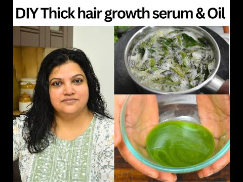 १ महीने के इस्तेमाल से गंजे सर पे भी बाल उग आएंगे | Homemade Serum & Oil for Thick Hair Growth