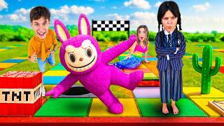 GIOCO DA TAVOLA NELLA VITA REALE CON LABUBU E TUTTI I PERSONAGGI! *GIGANTE*🎲