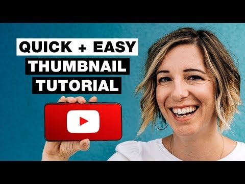 How To Make YouTube Thumbnails On Your Phone (With FREE App)
