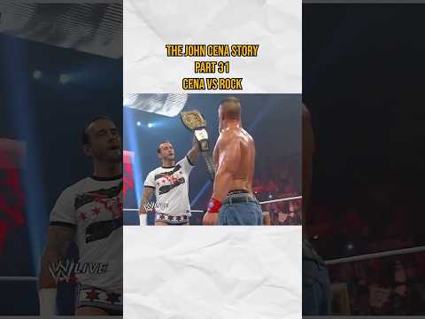 The John Cena Story in WWE Part 31 Cena vs Rock