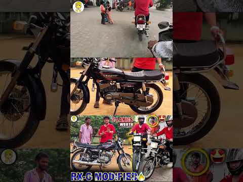 1.3 லட்சம்🏍 செலவு பண்ணிற்கு #rx100 #rxg #rxking #rxking135cc #rx100modification #chennaibikes