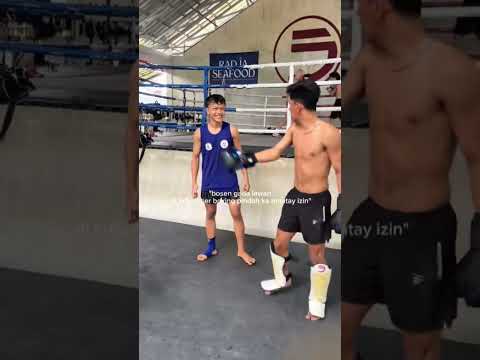 Izin‼️ Nendi beralih ke Muaythai 😂🔥 #boxing #muaythai #trending