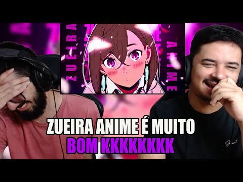 8 MINUTOS DE ZUEIRA ANIME! | Periódico REACT