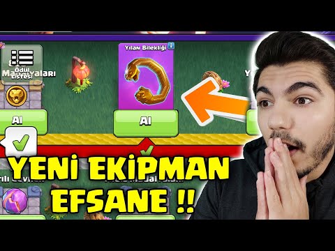 YENİ YILAN BİLEZİĞİ EKİPMANI !! ALINIR MI ? ALINMAZ MI ?! - Clash Of Clans