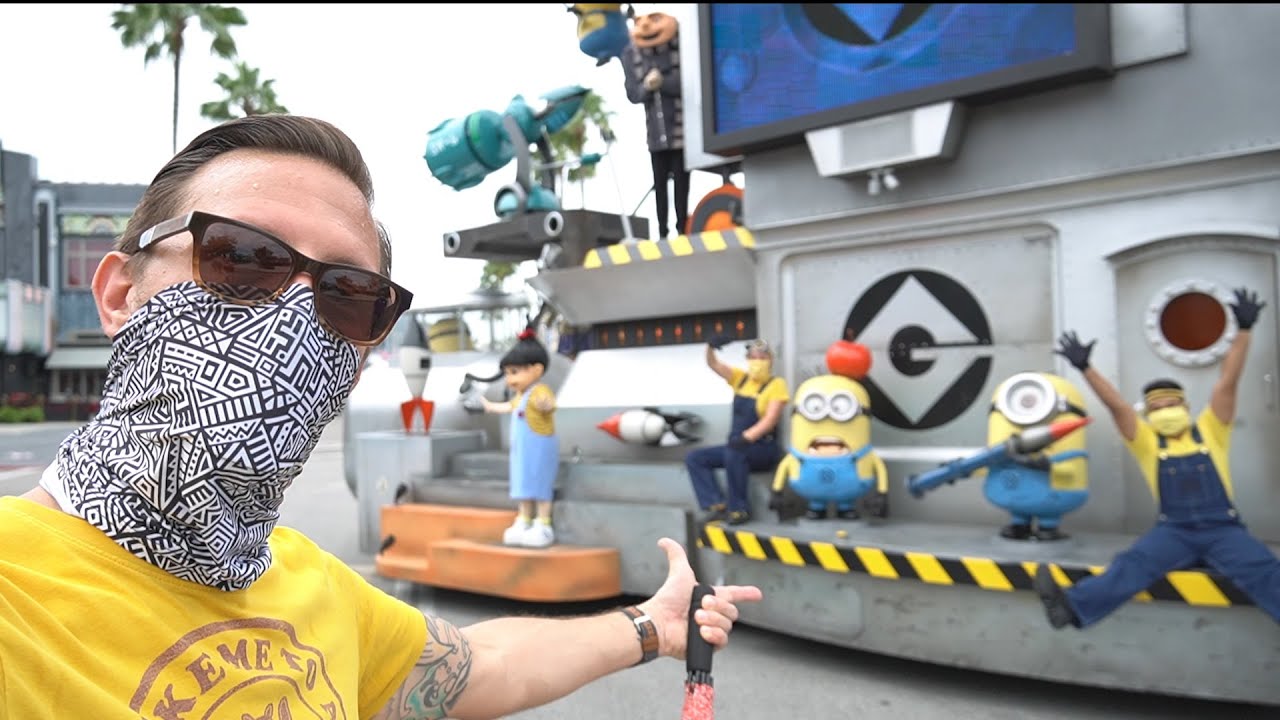 Universal Studios Reopening Update! Mask Free Zones, Crowd Levels, Ride Wait Times & More Fun! The Tim Tracker