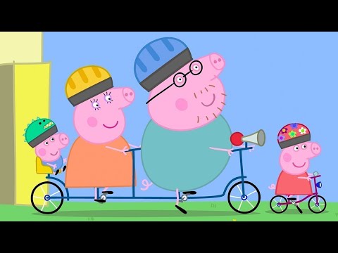 O passeio de bicicleta | Peppa Pig Português Brasil Episódios Completos |