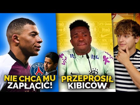 PSG IDZIE NA WOJNĘ z Kylianem Mbappe! Vinicius Junior TŁUMACZY SIĘ z porażek Brazylii…