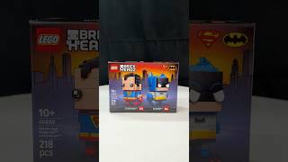 LEGO Golden Age Superman and Batman Brickheadz #lego40859