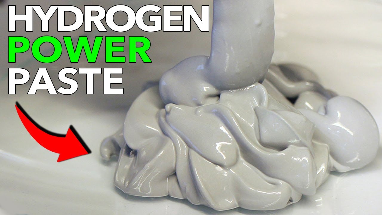 Scientists Say That No Fuel Will Beat This HYDROGEN Based POWER PASTE!!￼