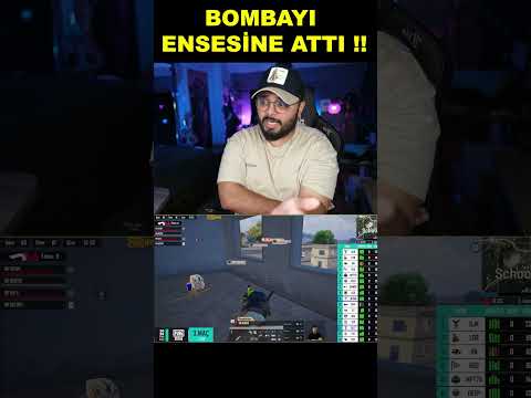 BOMBAYI ENSESİNE ATTI !!