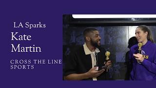 Kate Martin On Being Cut By Valkyries, LA Sparks, Caitlin Clark, Kelsey Plum & More