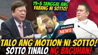 19-5 MOTION NI SOTTO TALO KAY SEN MARCOLETA! HALOS MAIYAK SI SKULBUKOL!