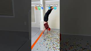 Parkour + Handstand Over Emojis! 😱 Ft @BrandonA7