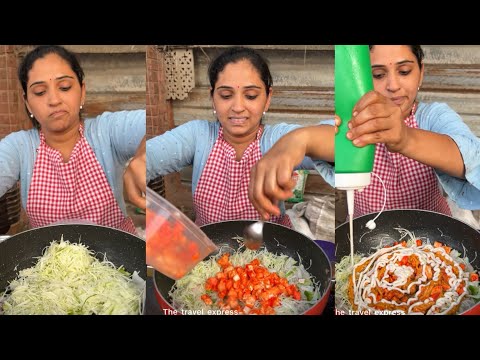 Surat ka Falafel Pocket just ₹80/- | Hardworking Women selling Falafel Wraps | Indian Street Food