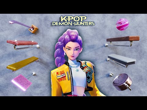 GOLDEN | K-Pop Demon Hunters with cool instruments