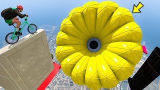 PARKOUR BMX INFINITO E SUPER ESTREMO !!!! 🐷GARE🐷 GTA 5 ONLINE