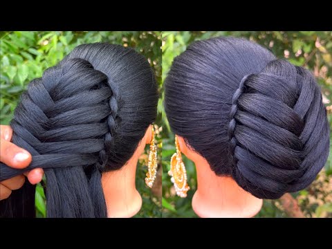 Khajuri Hairstyle For Occasion | Beautiful Wedding Juda Hairstyle | Easy Hairstyle |