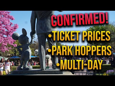 Disneyland Ticket Prices and Details Confirmed | Park...