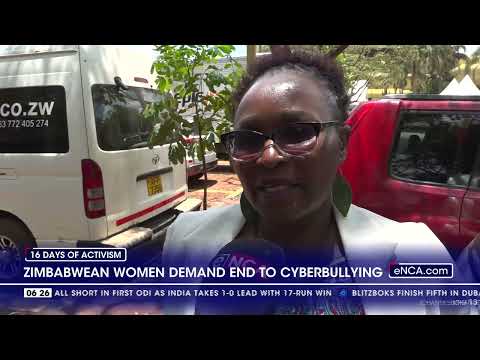 YouTube video thumbnail: Zimbabwean Women Demand end to Cyberbullying