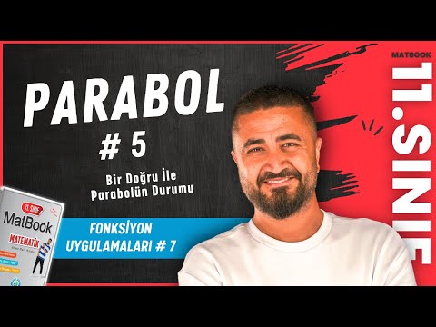 Parabol 5 Bir Doğru İle Parabolün Durumu | Fonksiyon Uygulamaları 7