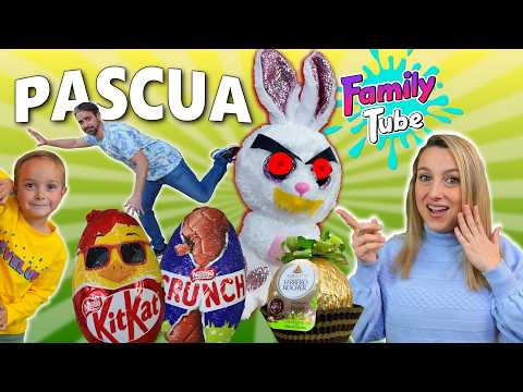 El Conejo de Pascua Actaca a Papa