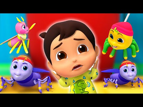 Bugs Bugs Bugs Song, Creepy Crawly Bugs & More Nursery Rhymes