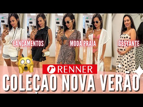 RENNER | LOOKS LANÇAMENTOS, MODA PRAIA E LOOKS GESTANTE 😮‍💨🤌🏼✨ | com 20% DESCONTO , cupom: THAMARA