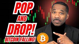 STOCKS POP then DROP‼️...Bitcoin Still Falling‼️