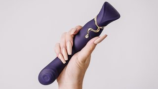 video Pulzační vibrátor na bod G/stimulátor klitorisu Queen