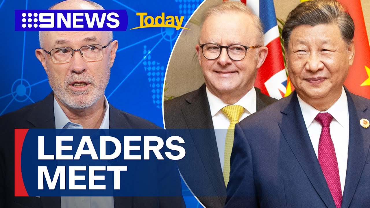 What did Anthony Albanese and Xi Jinping discuss at meeting? | 9 News Australia