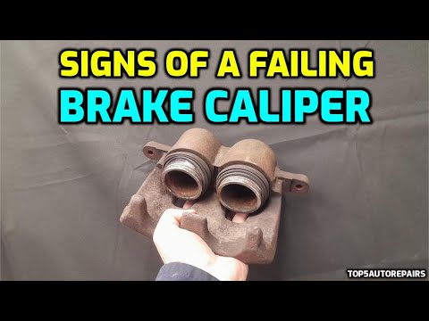 SIGNS OF A FAILING BRAKE CALIPER NEEDING REPLACEMENT