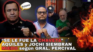 Explota Gral. Percival: “A Ángel se le fue la chaveta” y revela poder de Aquiles Jiménez