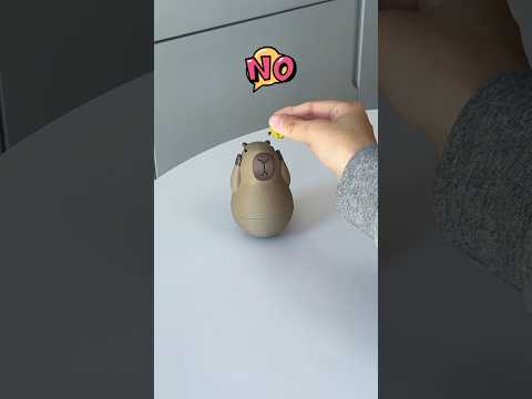 Durian is too small? Get a pump and make it bigger.#capybara #3dprinting #ornaments #cute #gift