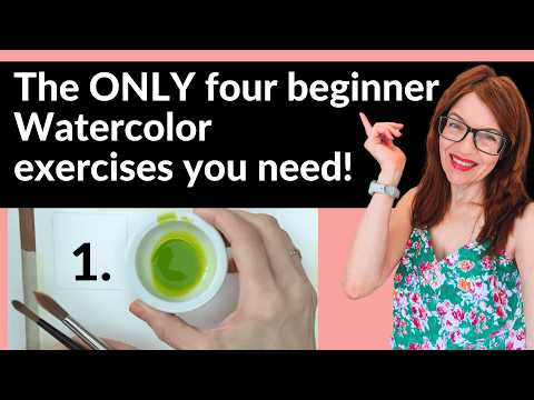 The 4 Step Protocol to Transform Your Skills! (Watercolor Painting For Beginners!)