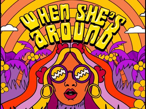 Shaggy & Bruce Melodie - When She's Around (Funga Macho) - Lyric Video