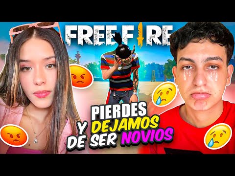 MI NOVIA ME TERMINA SI PIERDO UNA SOLA VEZ EN FREE FIRE 😭 - MACHAIN