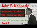 Kennedy's Inaugural Address Analysis