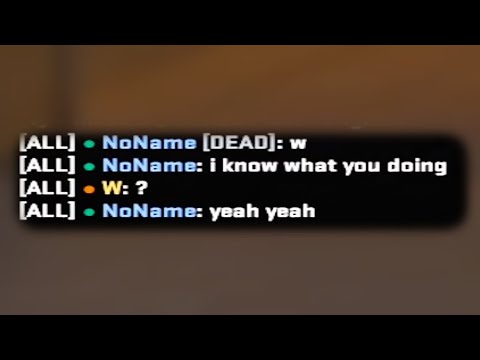 He thinks I'm CHEATING..