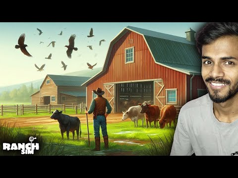 I BUILD A BARN HOUSE FOR MY COWS | RANCH SIMULATOR PART 12