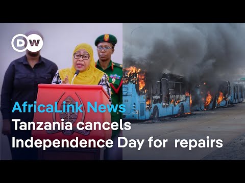 YouTube video thumbnail: Tanzania Redirects Independence Day Funds for Post-Election Repairs