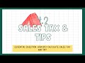 Calculating Sales Tax and Tips Effectively