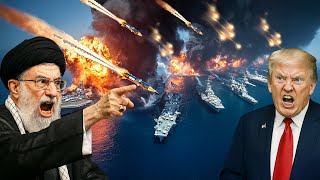 IRAN USIR PAKSA ARMADA PERANG AS DI TELUK OMAN! Trump Dipermalukan, Amerika Pilih Mundur