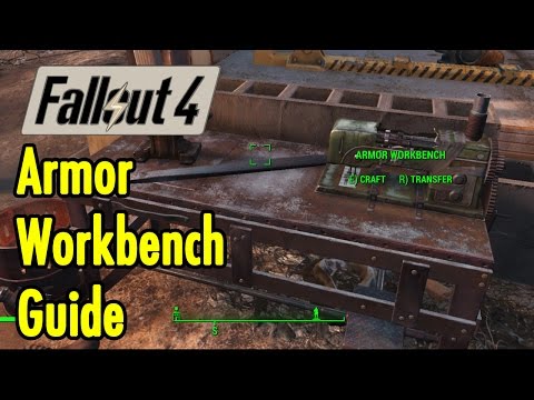 armor crafting station fallout 4