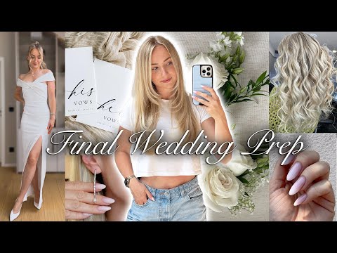 HOCHZEITS-COUNTDOWN! Mein Braut Glow-Up, Hochzeitstanz & Standesamt Outfits