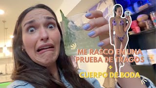 TOMO MUCHO EN UNA PRUEBA DE LA BODA, Y EL CUERPO DE BODA?