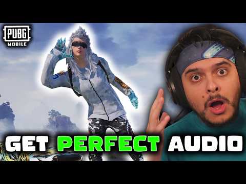 How to get PERFECT AUDIO in the PUBG MOBILE UPDATE!